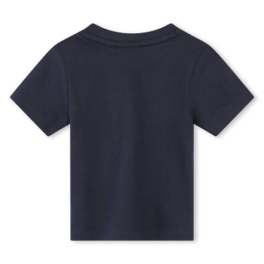 Playera para bebé azul marino Boss